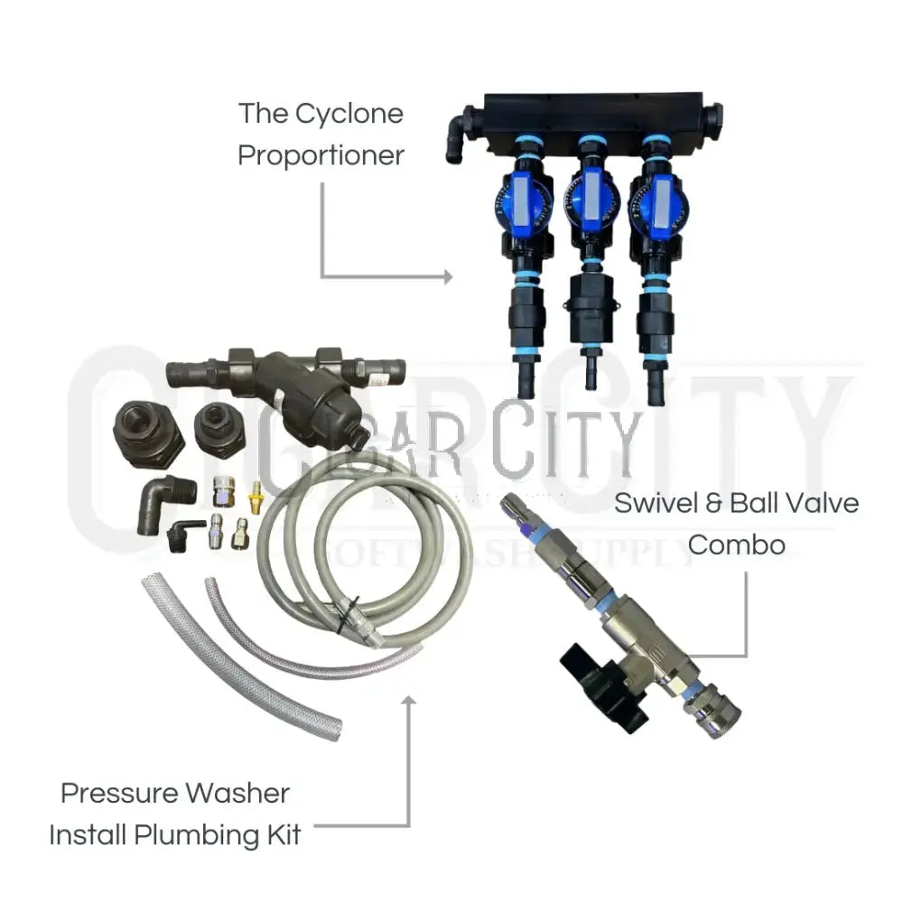 8GPM Build Your Own Rig Kit Ultimate  Cigarcity Softwash.