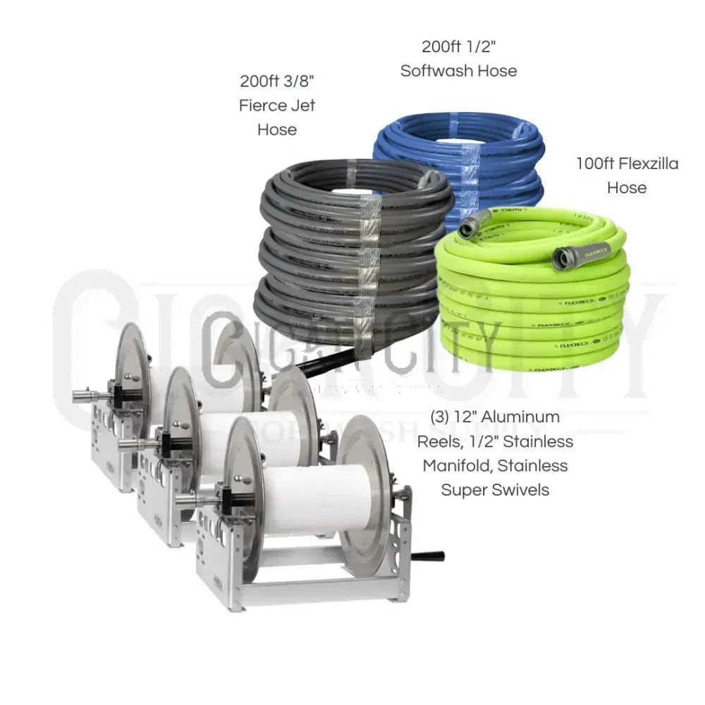 8GPM Build Your Own Rig Kit Ultimate  Cigarcity Softwash.