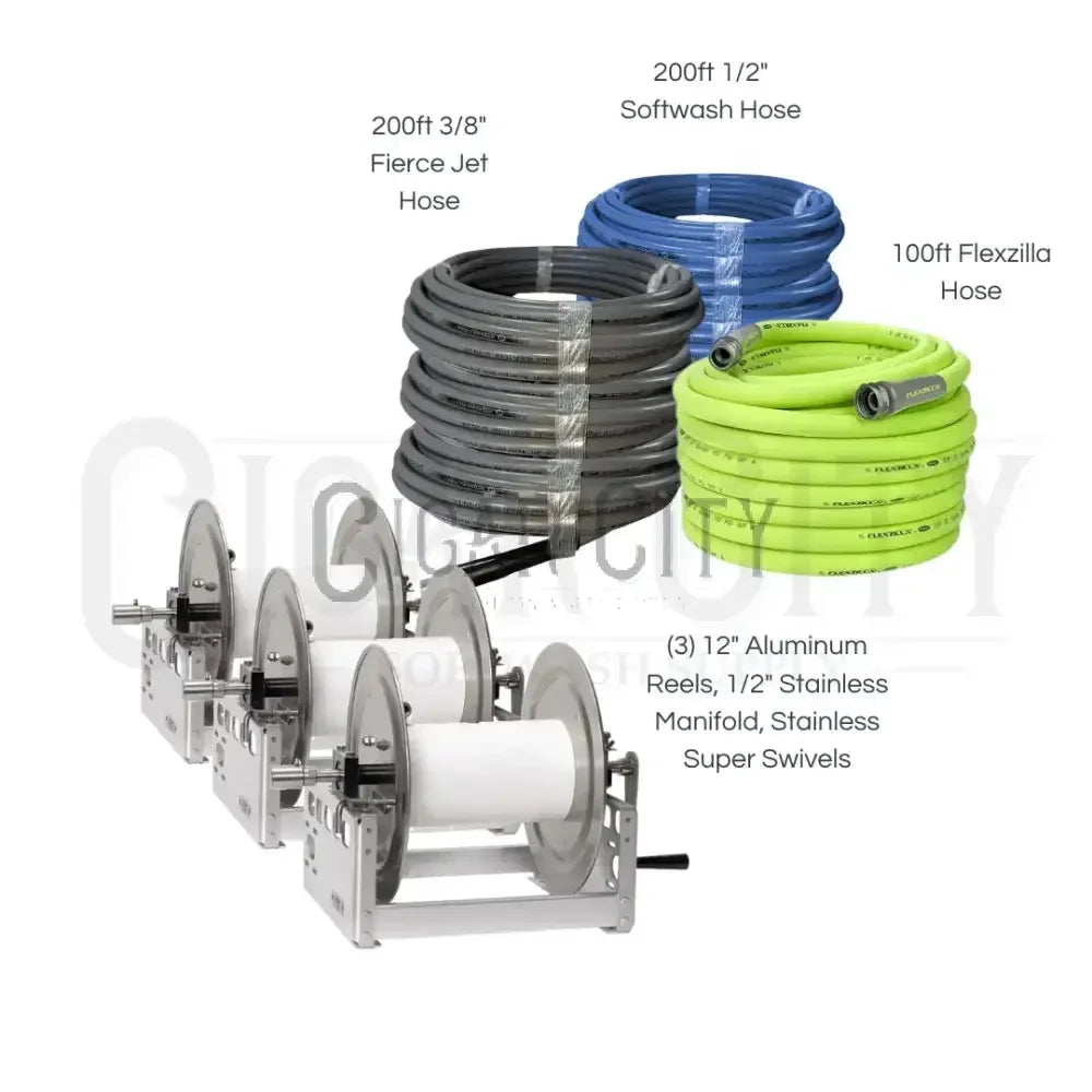 8GPM Build Your Own Rig Kit Ultimate  Cigarcity Softwash.