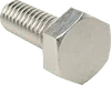 Stainless steel hex bolt for softwash equipment hardware