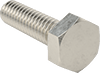 18-8 Stainless Steel Hex Head Screw Made Outside The U.S., 1/4"-20 Thread Size, 1" Long,92240A542