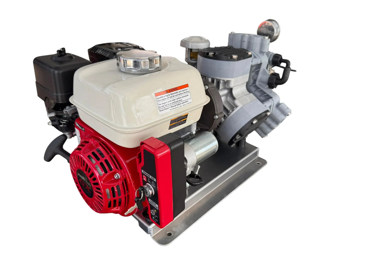 Honda GX gas-powered softwash pressure washer pump for professional cleaning equipment
