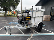 *IN STOCK* - The Nano 4x8' Hot Water + Softwash Trailer