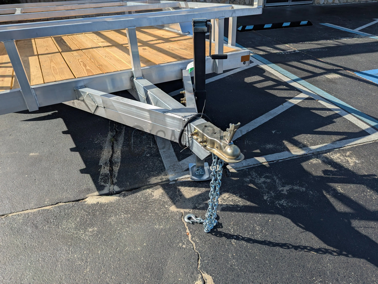 Alcom 6x12 Aluminum Trailer - Cigarcity Softwash