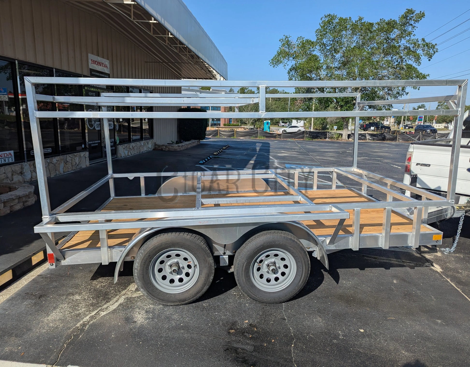 Alcom 6x12 Aluminum Trailer - Cigarcity Softwash