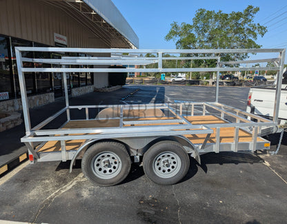 Alcom 6x12 Aluminum Trailer - Cigarcity Softwash