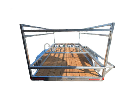 Alcom 6x12 Aluminum Trailer - Cigarcity Softwash