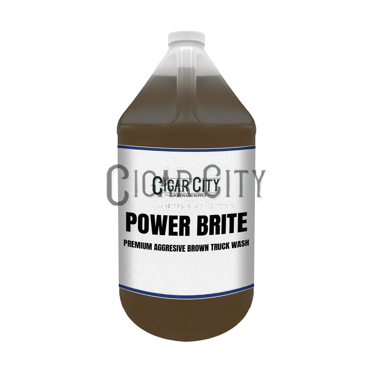 Power Brite Chemicals Cigarcity Softwash.