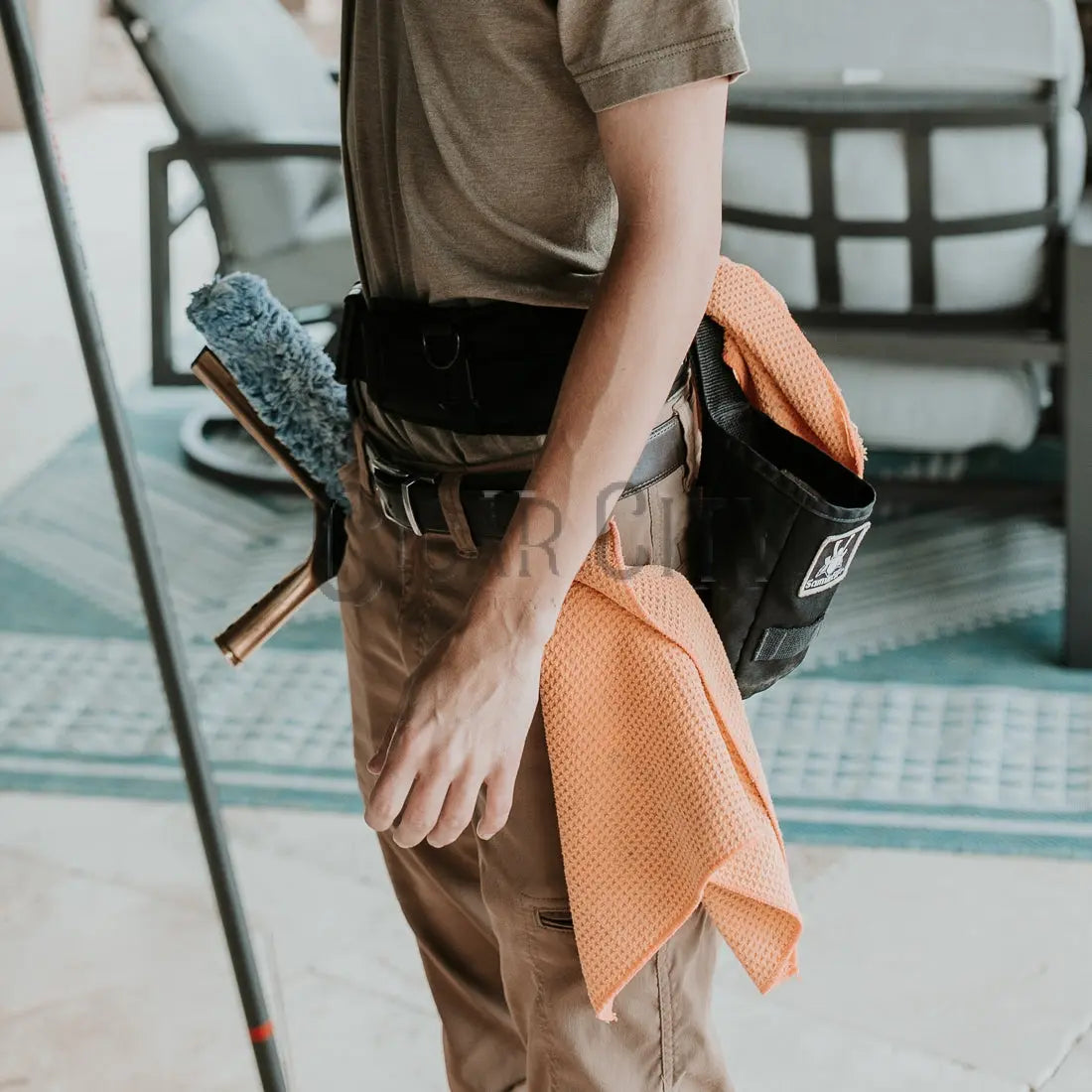 Aztec Samurai Bottle Holder WindowCleaner.com