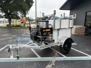 RENTAL: Nano Hot Water Pressure Washer & Softwash Trailer – 4 GPM
