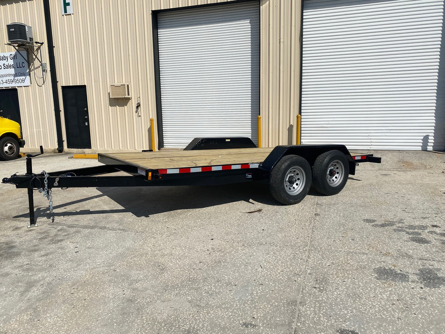 Triple Crown 7x14 14k Tandem Axle Trailer