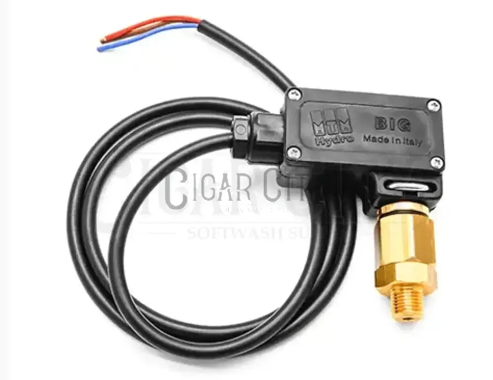 MTM Hydro 3/8" Big Pressure Switch - 580 PSI  Cigarcity Softwash.