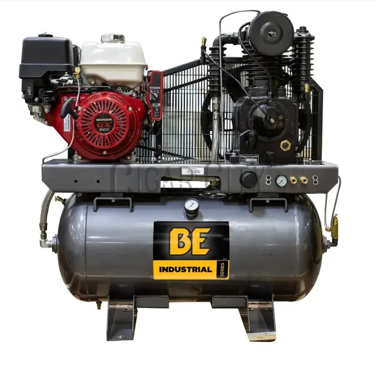 BE 30 Gallon Air Compressor Generator Honda GX390 16 CFM @ 175psi Air Compressor Cigarcity Softwash.