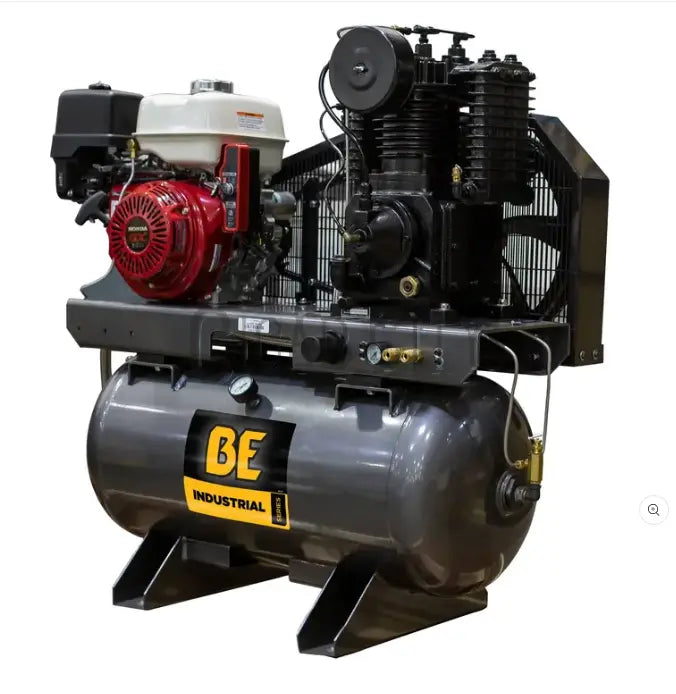 BE 30 Gallon Air Compressor Generator Honda GX390 16 CFM @ 175psi Air Compressor Cigarcity Softwash.