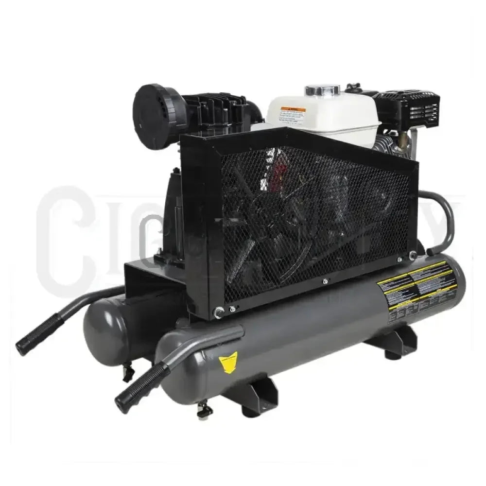 BE 8 Gallon Air Compressor GX200 13.8CFM Air Compressor Cigarcity Softwash.