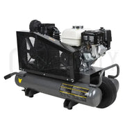 BE 8 Gallon Air Compressor GX200 13.8CFM Air Compressor Cigarcity Softwash.