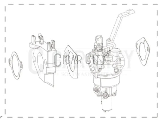 BE Carburetor BE12500T Generator 85.561.035  Cigarcity Softwash.