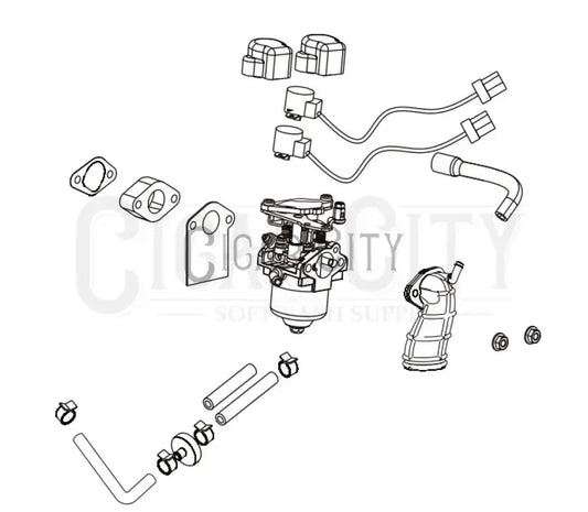 BE Carburetor BE4700id Generator 85.561.054  Cigarcity Softwash.