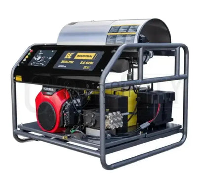BE 5.6GPM@3500psi Hot Super Skid Pressure Washer HW3524HG12V Pressure Washers Cigarcity Softwash.