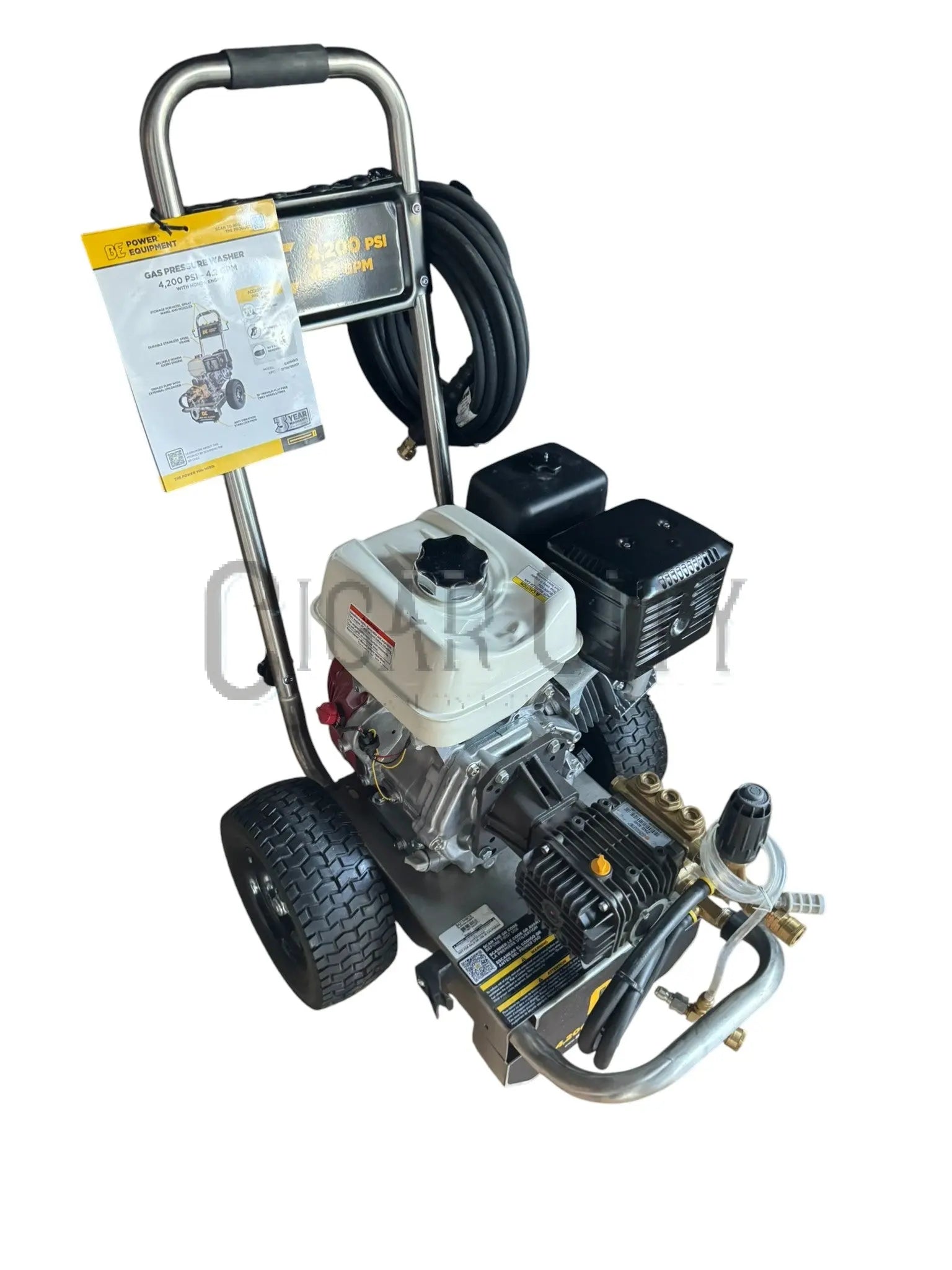 BE Scratch & Dent Honda GX390 Pressure Washer 4200 PSI 4.2 GPM B4213HSCS 328876 (Copy) BE