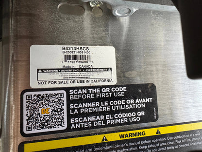 BE Scratch & Dent Honda GX390 Pressure Washer 4200 PSI 4.2 GPM B4213HSCS 361405 BE