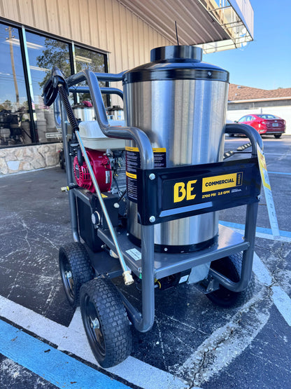 BE Scratch & Dent Hot Cart Honda GX200 w/ General TP2530 Pump 3,000 PSI 3.0 GPM Pressure Washer - HW2765HG (301036) (Copy) BE