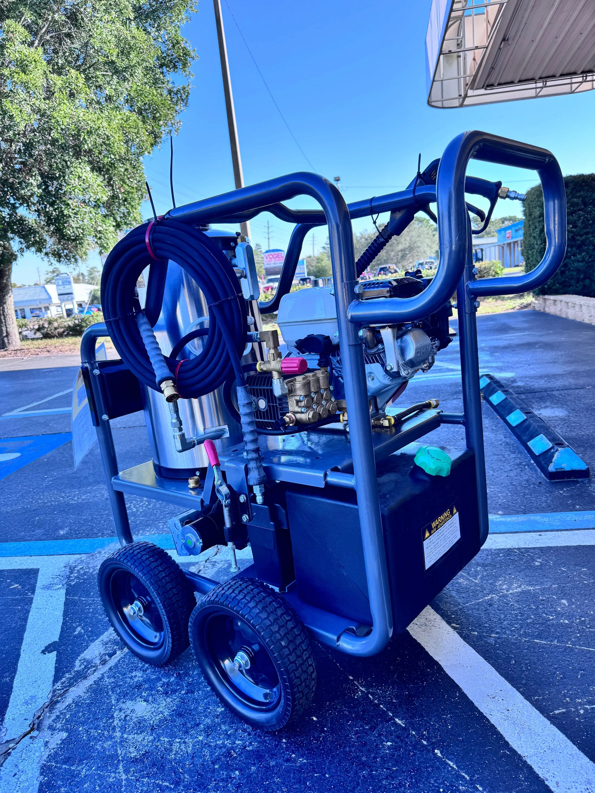 BE Scratch & Dent Hot Cart Honda GX200 w/ General TP2530 Pump 3,000 PSI 3.0 GPM Pressure Washer - HW2765HG (301036) (Copy) BE