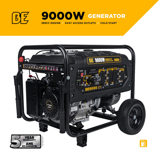 9,000 Watt Electric Start Generator  Cigarcity Softwash.