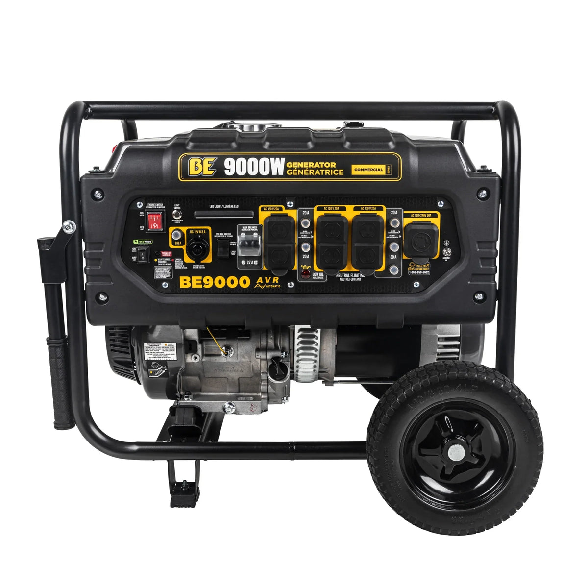 9,000 Watt Electric Start Generator  Cigarcity Softwash.