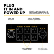 9,000 Watt Electric Start Generator  Cigarcity Softwash.