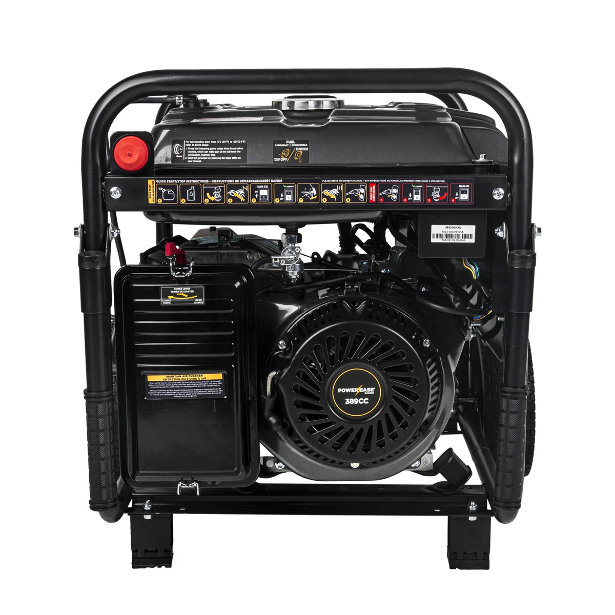 9,000 Watt Electric Start Generator  Cigarcity Softwash.