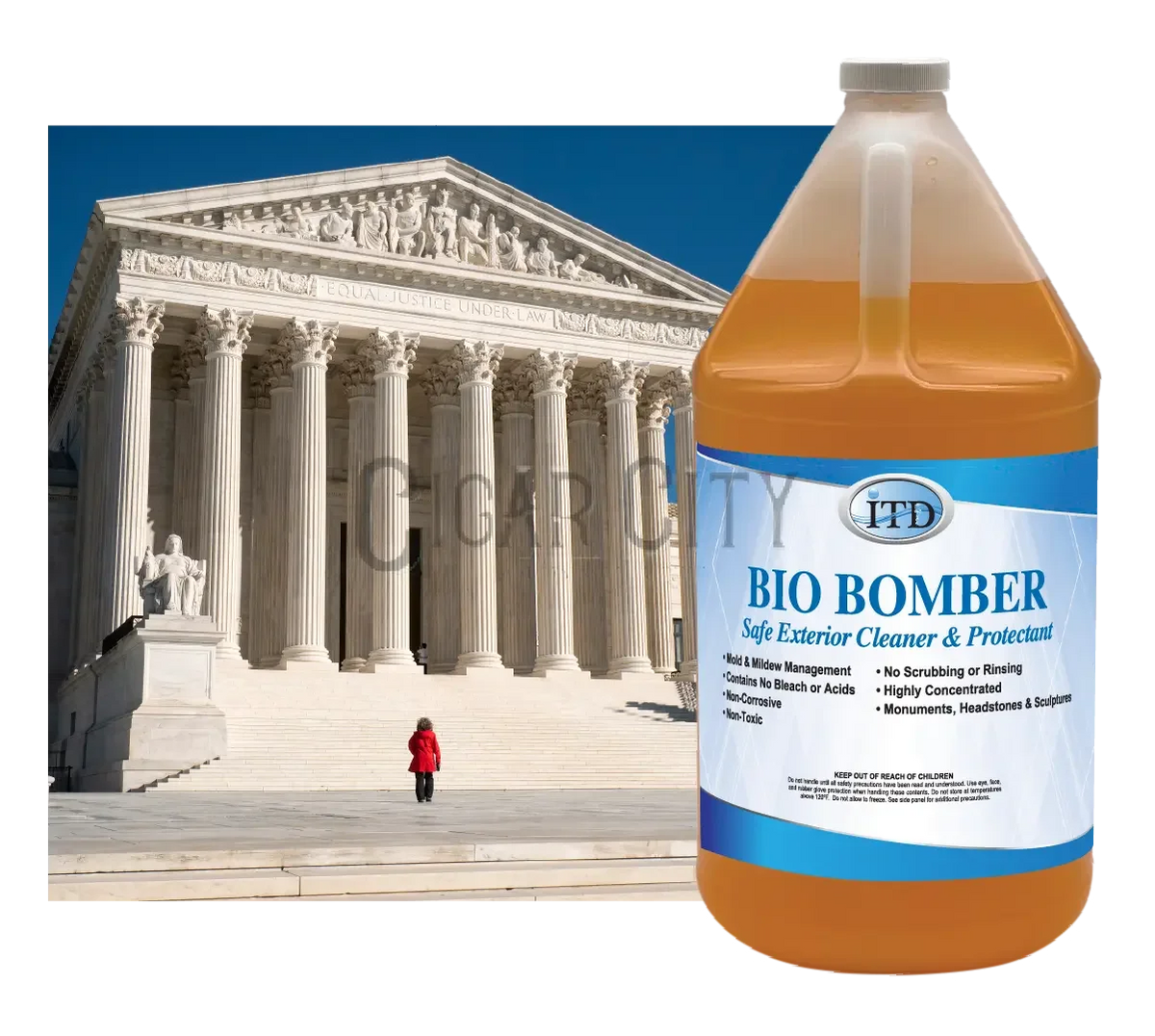 Bio Bomber Safe Exterior Cleaner and Protectant | Multi-Surface Eco-Friendly Wash Solution ITD