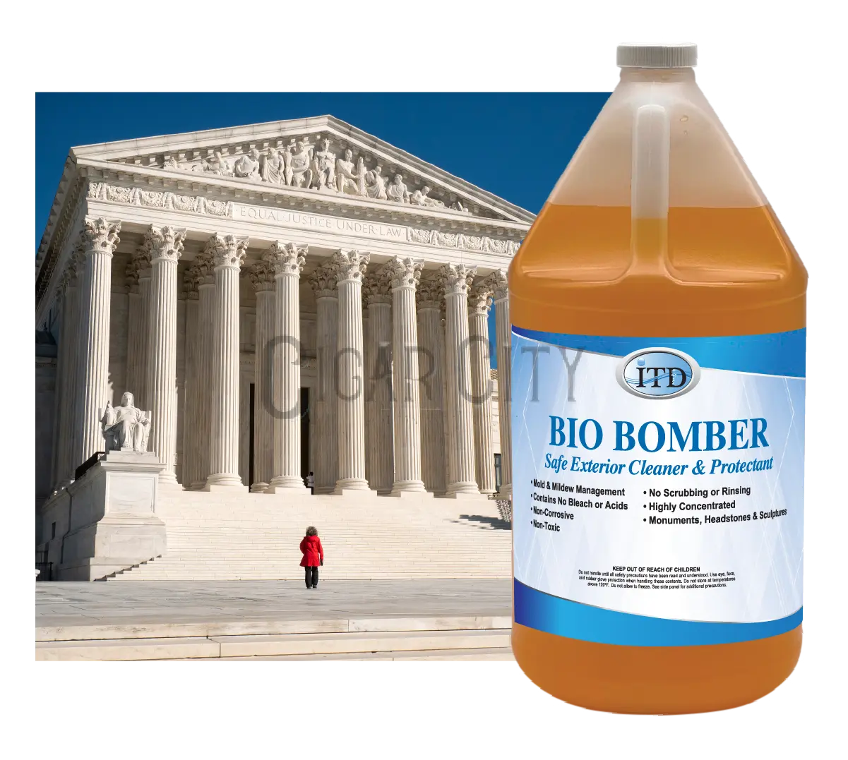 Bio Bomber Safe Exterior Cleaner and Protectant | Multi-Surface Eco-Friendly Wash Solution ITD