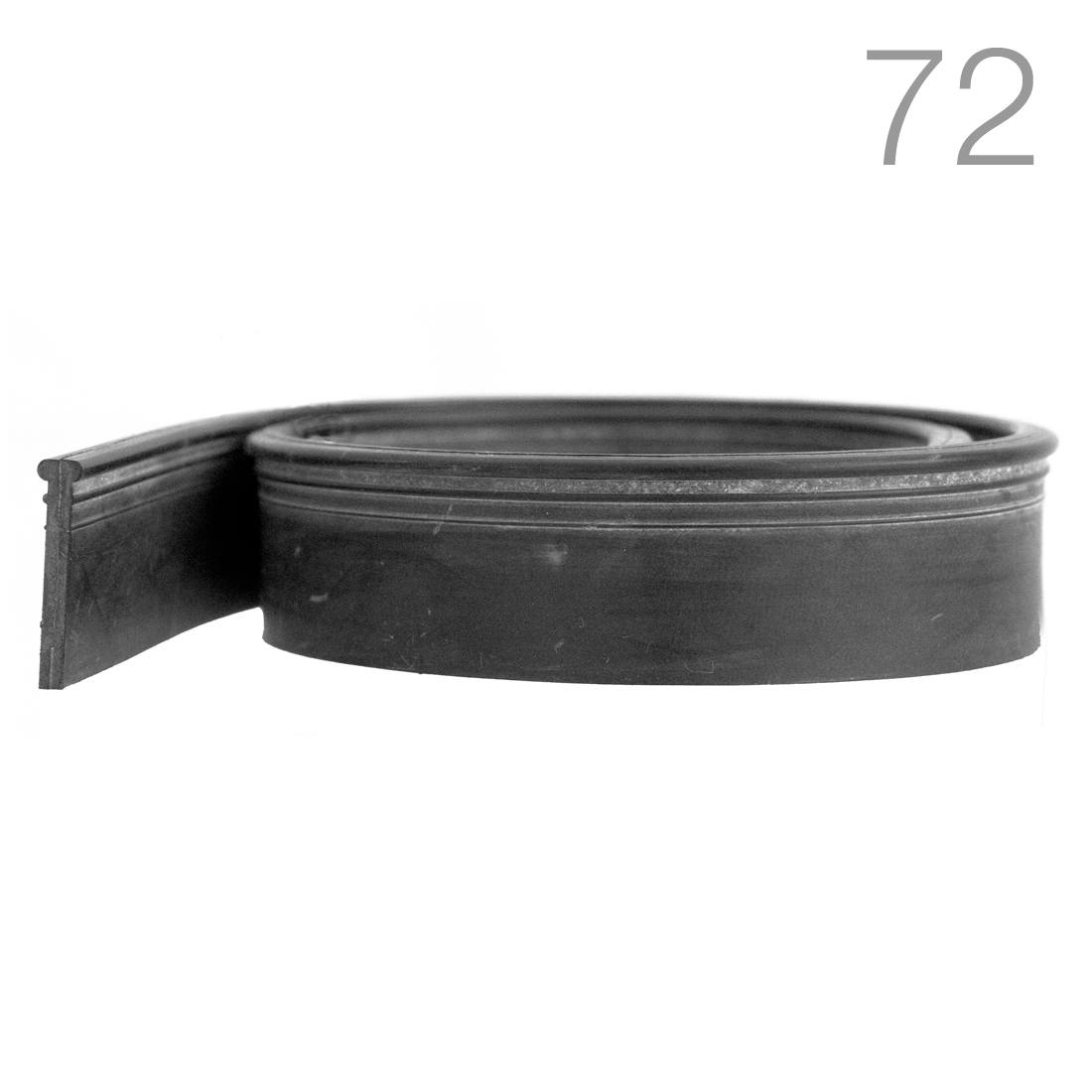 BlackDiamond Flat Top Platinum Squeegee Rubber WindowCleaner.com