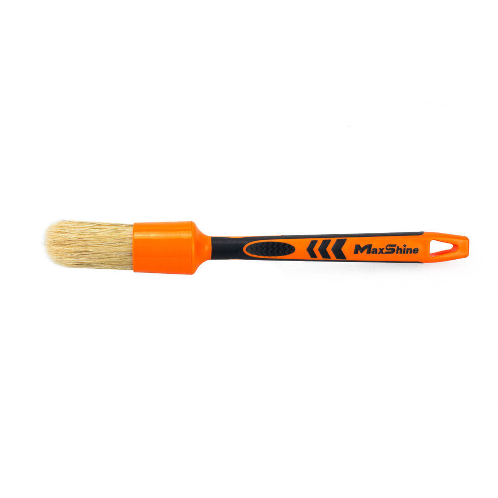 Maxshine Boar’s Hair Detailing Brushes – Natural Bristle Interior & Exterior Brushes | Various Sizes