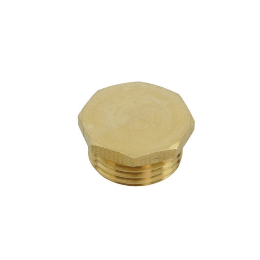 Brass Garden Hose Cap - Male WindowCleaner.com
