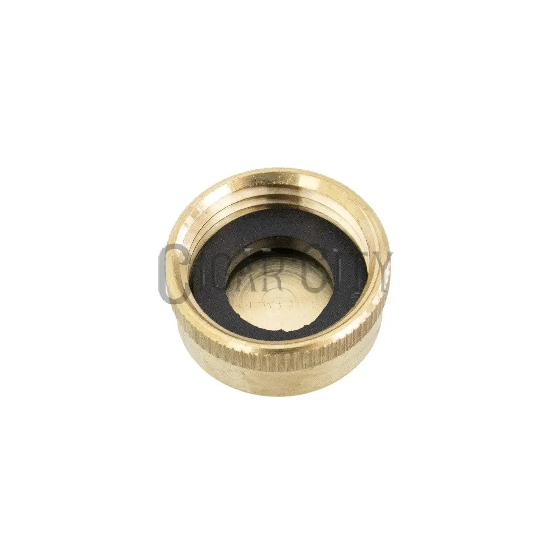 Brass Garden Hose Cap - Female WindowCleaner.com