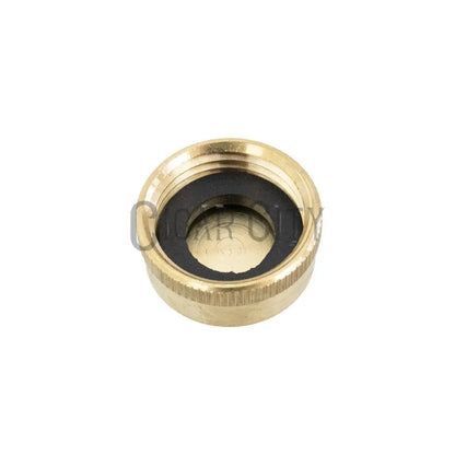 Brass Garden Hose Cap - Female WindowCleaner.com