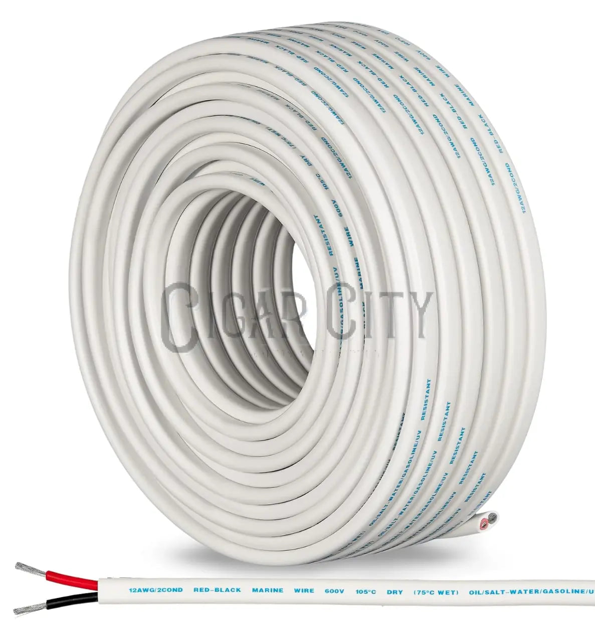 Bulk Marine Wire – 12 AWG 2-Strand – Sold Per Foot Amazon