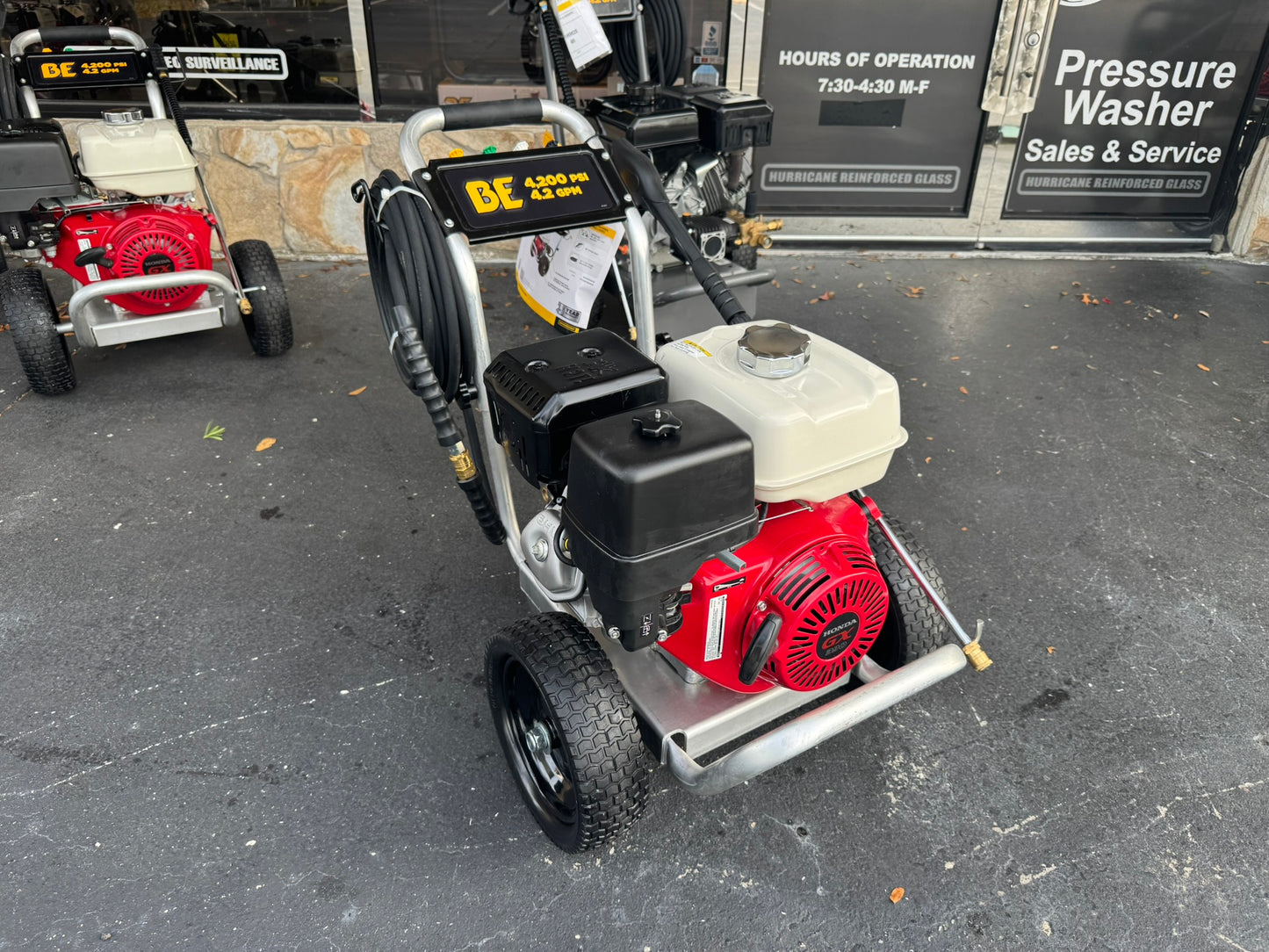 BE Scratch & Dent Honda GX390 w/ Comet ZWD4040 Pump 4,200 PSI 4.2 GPM Pressure Washer - B4213HACS (342917)