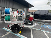 RENTAL: Nano Hot Water Pressure Washer & Softwash Trailer – 4 GPM