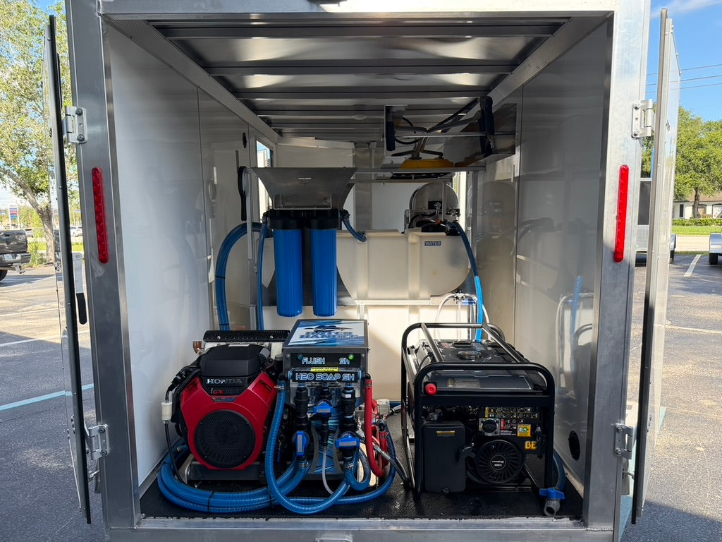 The Enclosed 6x12 Drone Trailer