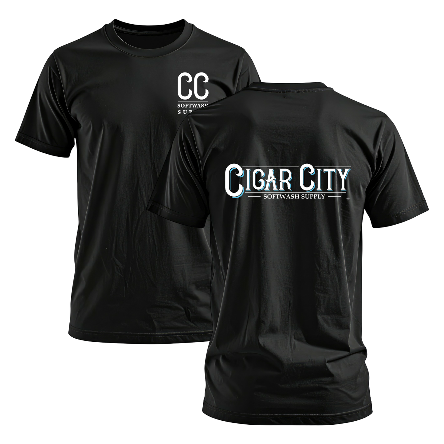 Cigar City Softwash Supply T-Shirt – Black