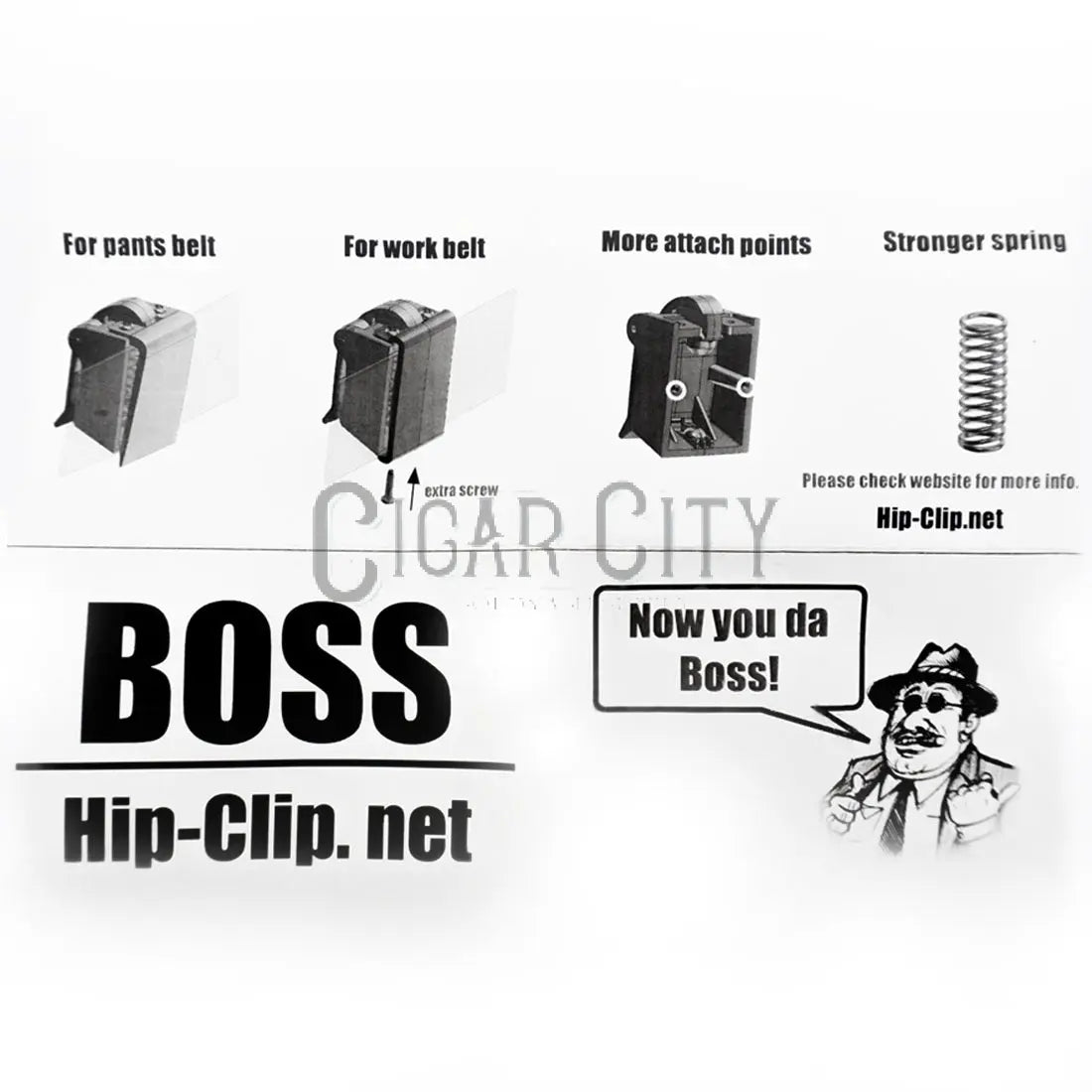 CCWC Hip Clip BOSS WindowCleaner.com