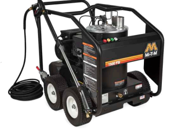 Mi-T-M DHS Series Hot Water Pressure Washer - 2.0gpm, 1500PSI, General Pump DH-1502-SE0E1G