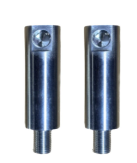Whisper Wash Aluminum Ends Only (pair)