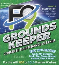 F9 Groundskeeper - 1 Gallon Chemicals Cigarcity Softwash.