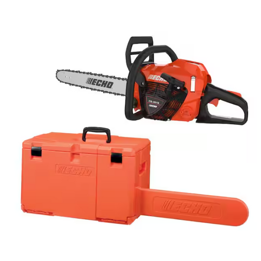 ECHO 18 in. 41.6 cc Rear Handle Chainsaw with Heavy-Duty Carrying Case CS401018VP