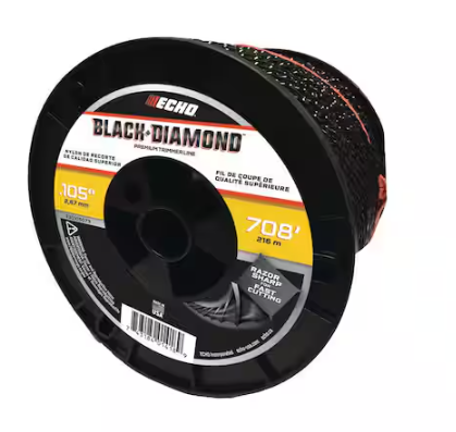 ECHO Black Diamond 0.105 in. x 708 ft. Medium Trimmer Line Spool 330105073