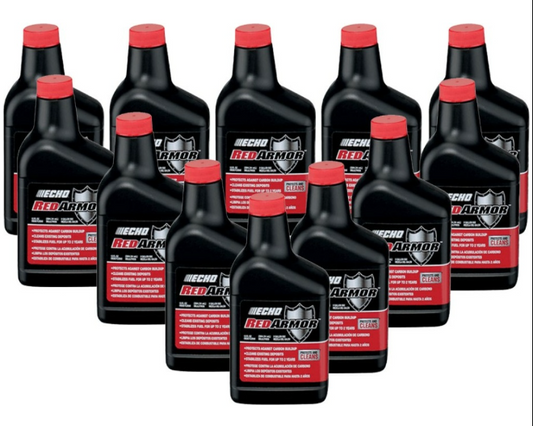 ECHO Red Armor 2-Cycle Engine Oil 12.8 fl oz - 12 Pack 6550005